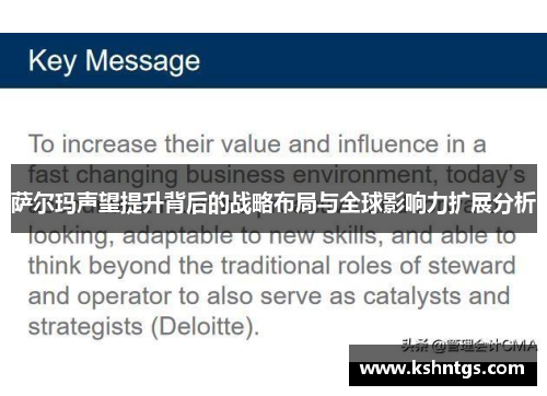 萨尔玛声望提升背后的战略布局与全球影响力扩展分析